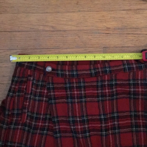 R13 plaid skirt pants - Picture 7 of 7
